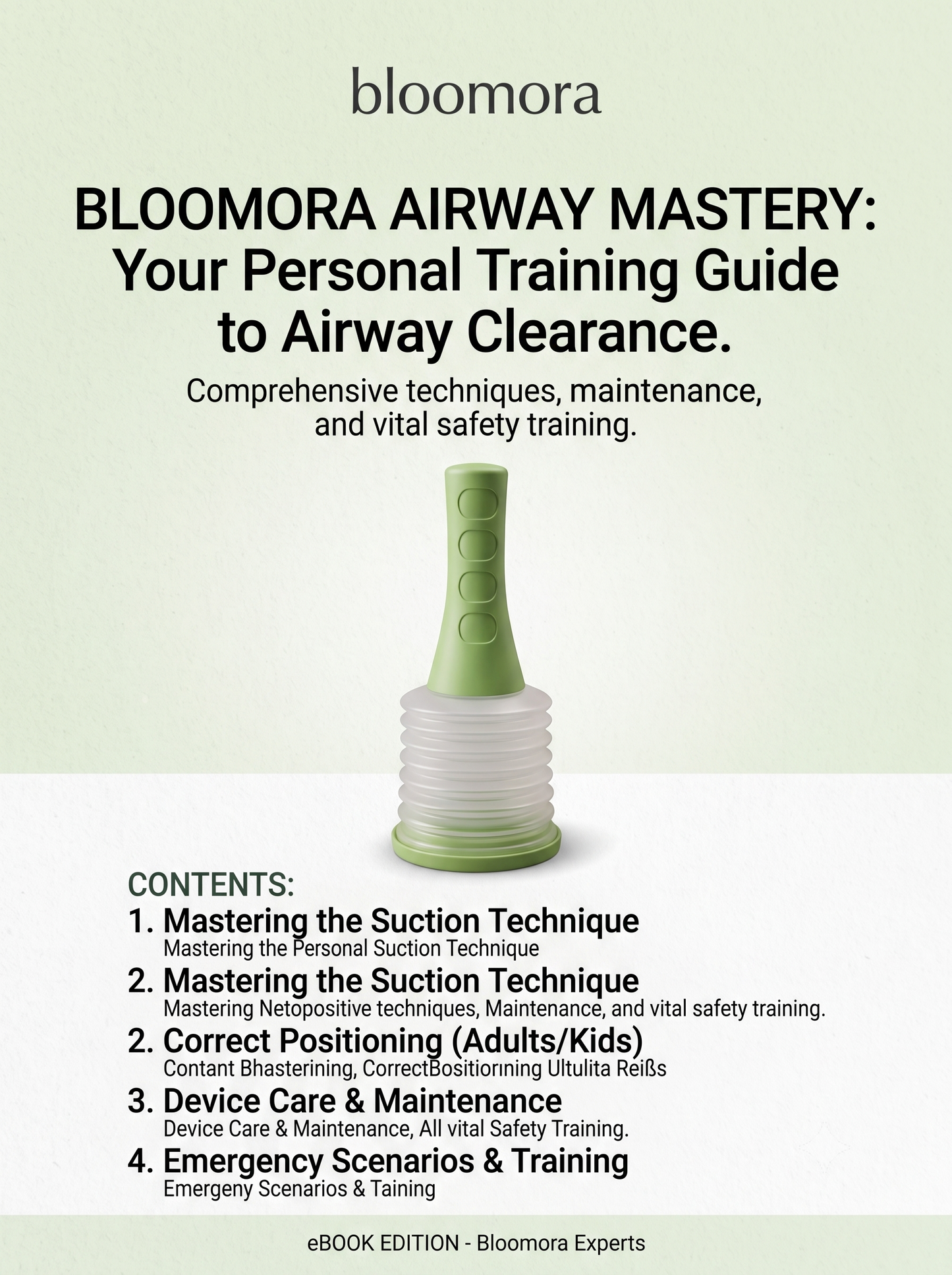 Bloomora Training Ebook