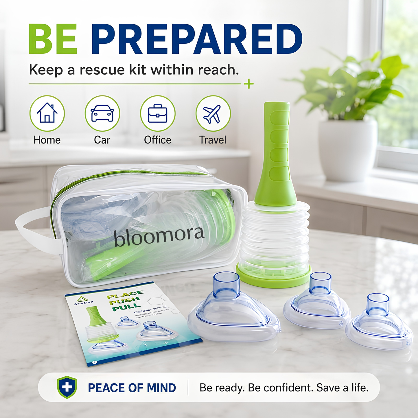 Bloomora™ Emergency Airway Suction Device